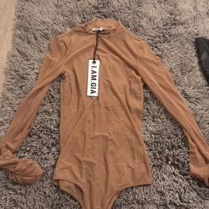 I.AM.GIA Mesh Nude Bodysuit